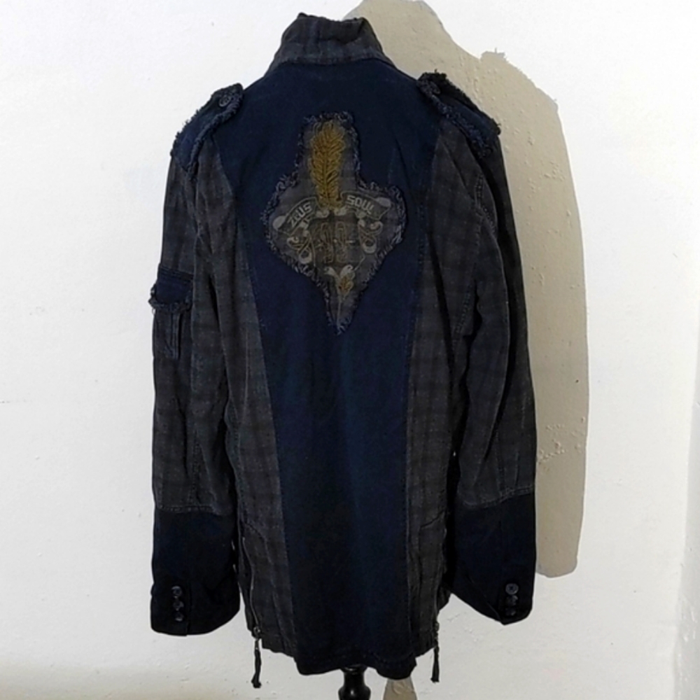 Zeus Vintage Distressed Cargo Jacket - Picture 4 of 7